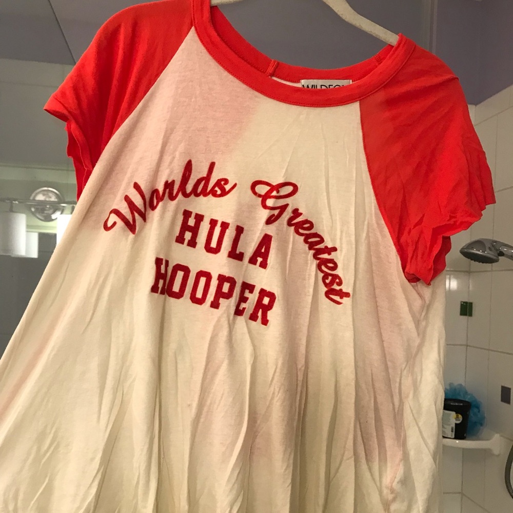 Wildfox “Word’s Greatest Hula Hooper” Tee